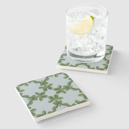 Jade Lattice i klart vatten Stenunderlägg