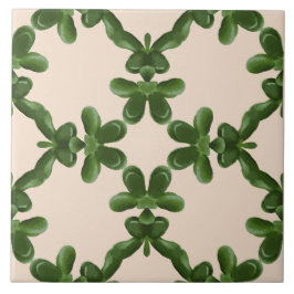 Jade Lattice i kräm Kakelplatta