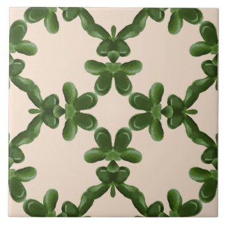 Jade Lattice i kräm Kakelplatta