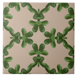 Jade Lattice in Beige Kakelplatta