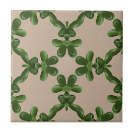 Jade Lattice in Beige Kakelplatta