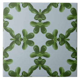 Jade Lattice in Clear Water Kakelplatta