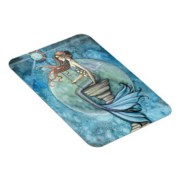 Jade Moon Mermaid Premium Vinylmagnet Magnet