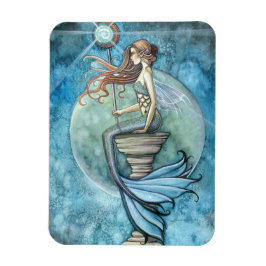 Jade Moon Mermaid Premium Vinylmagnet Magnet