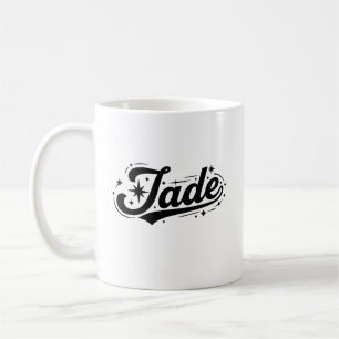 Jade namn första sista familj presenter kaffemugg
