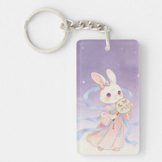 Jade Rabbit Keychain Nyckelring