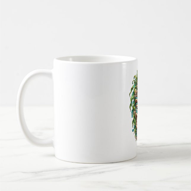 Jade Shell Tiki Kaffemugg (Vänster)
