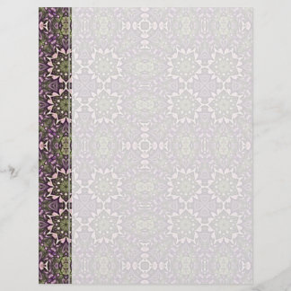 Jade & Violet Kaleidoscope Mönster