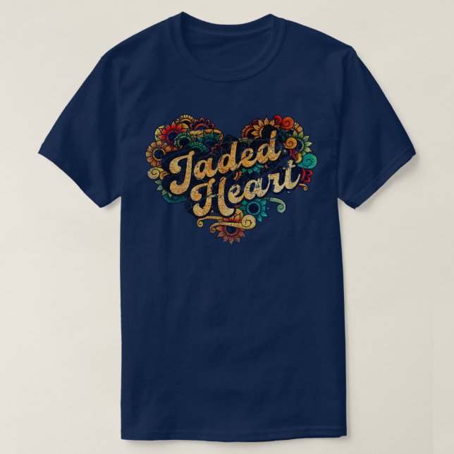 Jaded Heart T Shirt (Design framsida)