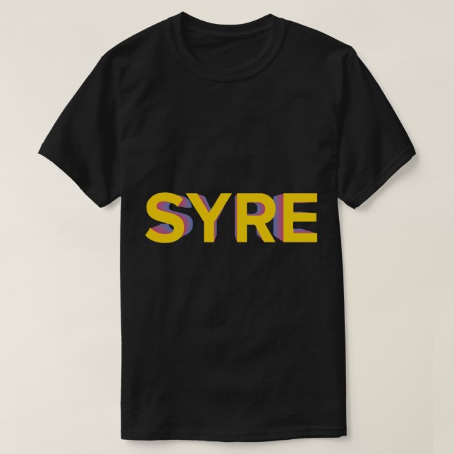 Jaden Smith - SYRE (endast text) Classic T-Shirt (Design framsida)
