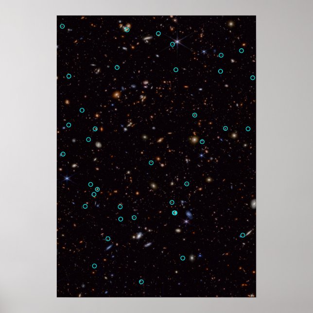 JADES Transient Survey [Annoterat] Poster (Framsidan)