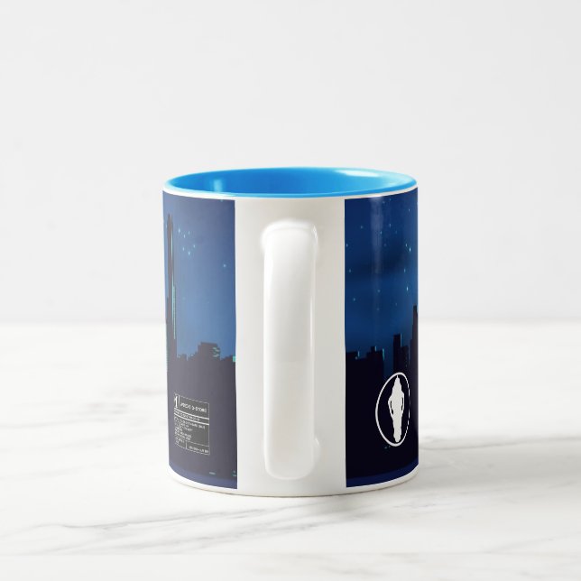 Jadings Q-store-hemstad mugg (Handtag)