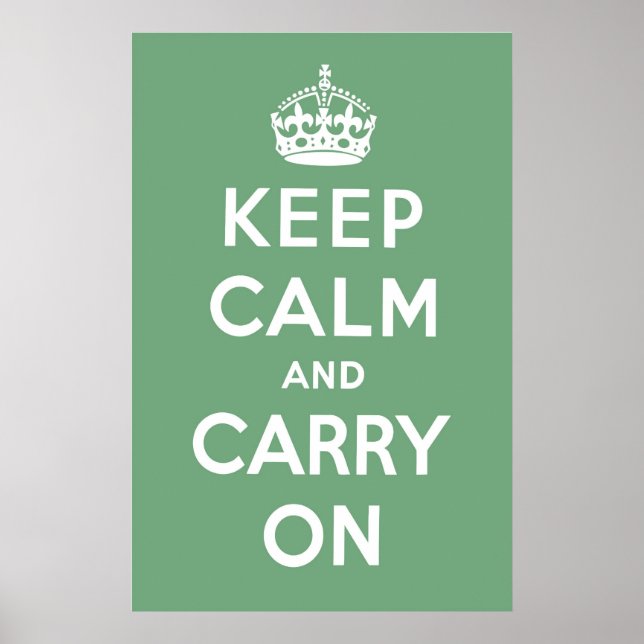 Jadite Grönt Poster (Framsidan)