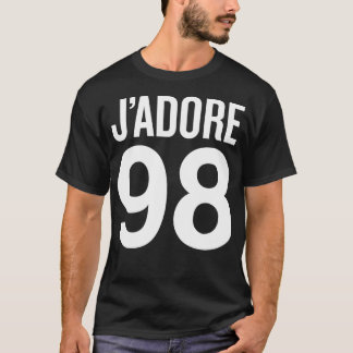 Jadore 98 I kärlek 98 Trendig för högtidlighet T Shirt