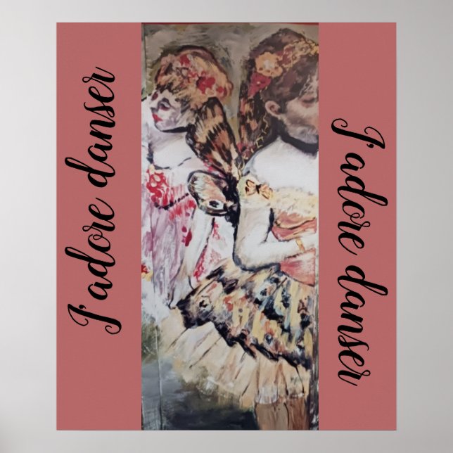 J'adore danser poster (Framsidan)