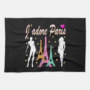 J'ADORE PARIS EIFFEL TORN DESIGN KÖKSHANDDUK