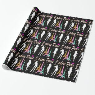 J'ADORE PARIS EIFFEL TORN DESIGN PRESENTPAPPER