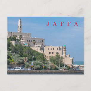 Jaffa Old City-vyvyvyvykort Vykort