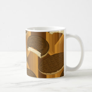 Jaffa tårta-/chokladdigestivkex - Teamugg Kaffemugg