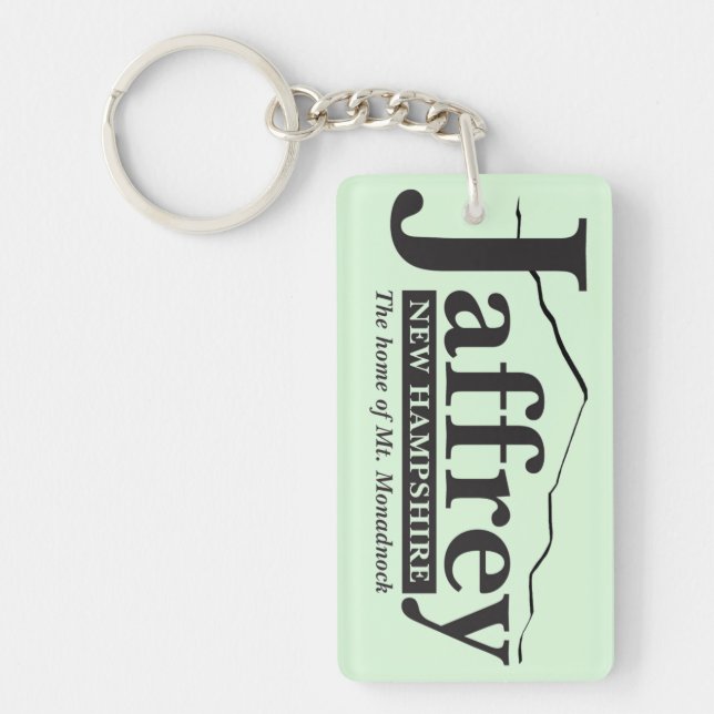 Jaffrey, New Hampshire Keychain (Framsidan)