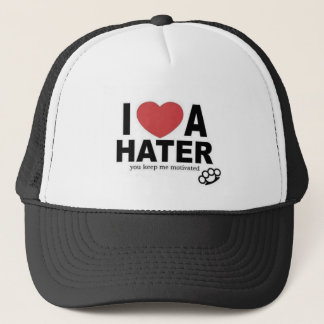 Jag <3 en HATER, dig håller mig motiverade Truckerkeps