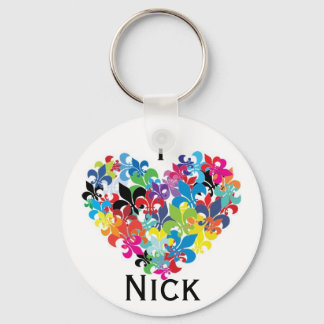 Jag <3 Nick Nyckelring