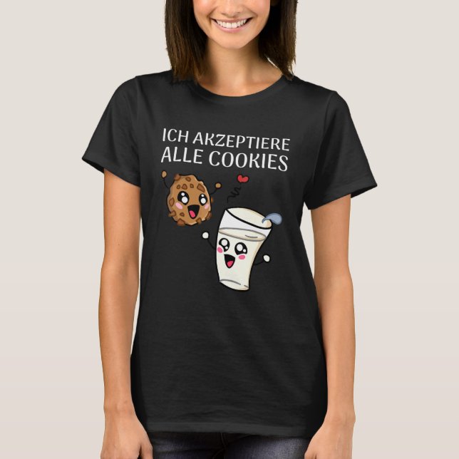 Jag accepterar alla cookies t shirt (Framsida)