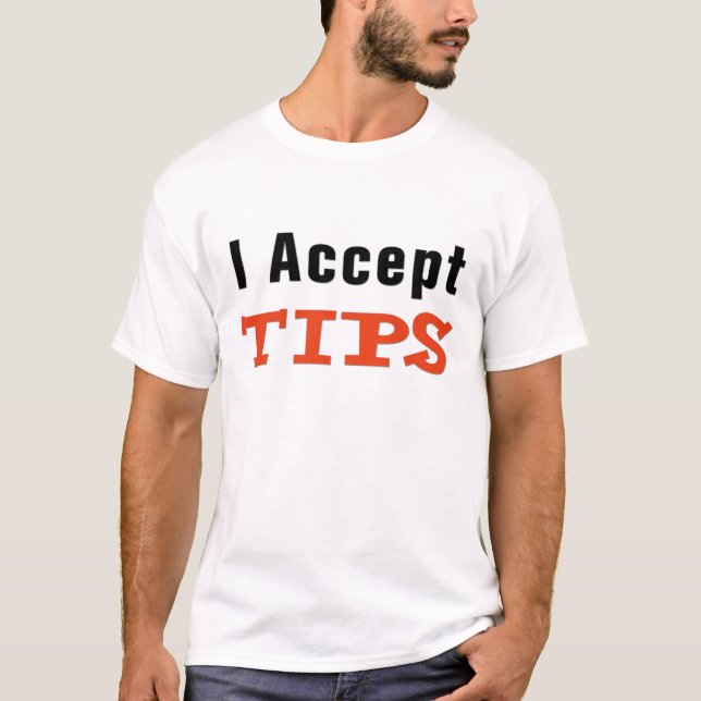 Jag accepterar spetsT-tröja T-shirt (Framsida)