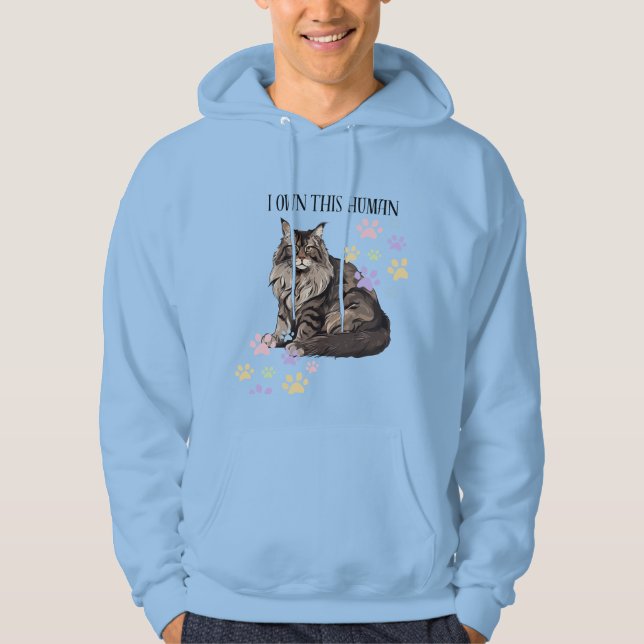Jag äger den här människohoodyen hoodie (Framsida)