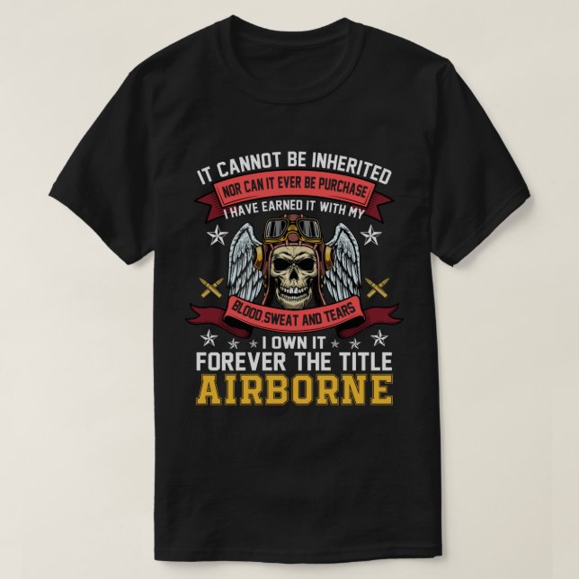 Jag äger det för all Skogsvaktare i den flygburna  T Shirt (Design framsida)