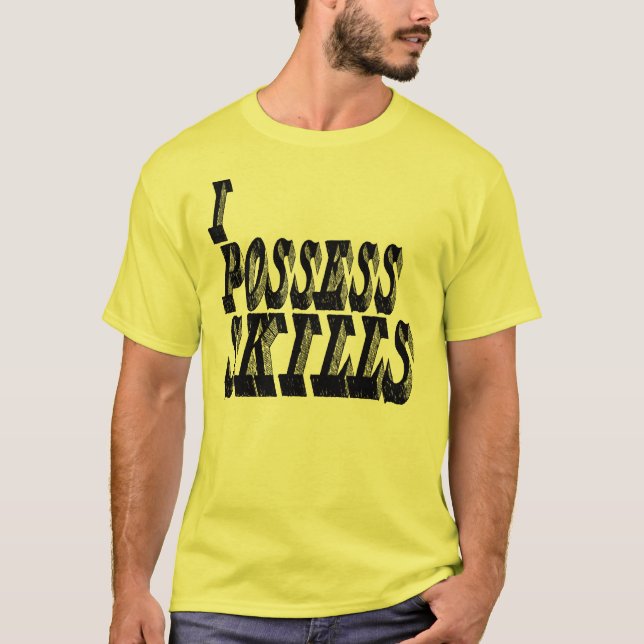 Jag äger expertis t-shirt (Framsida)