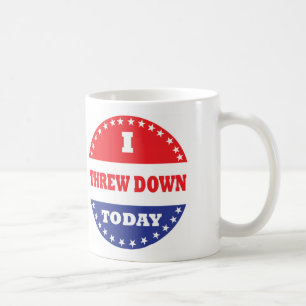 Jag åker ner i dag kaffemugg