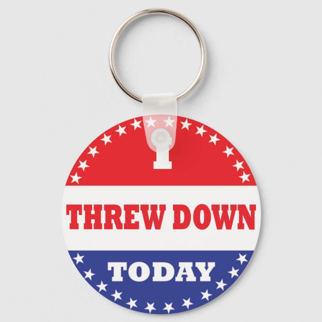 Jag åker ner i dag nyckelring (Framsida)