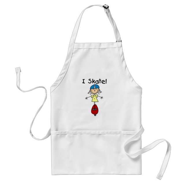 Jag åker rullbräda Apron  Förkläde (Framsidan)