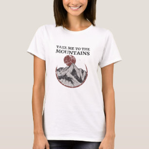 Jag åker till bergen t shirt