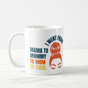 Jag åkte från mamma till mamma till mamma till bru kaffemugg