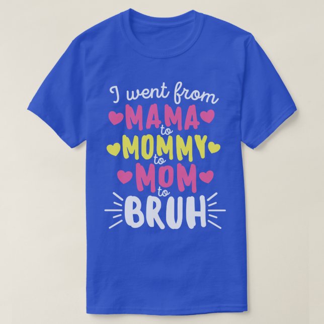 Jag åkte från Mamma till Mamma till Mamma till Bru T Shirt (Design framsida)