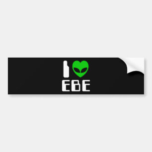 Jag Alien Heart EBE Bildekal