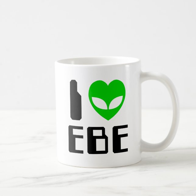 Jag Alien Heart EBE Kaffemugg (Höger)