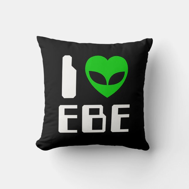 Jag Alien Heart EBE Kudde (Framsida)