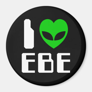 Jag Alien Heart EBE Magnet