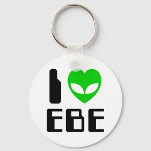 Jag Alien Heart EBE Nyckelring