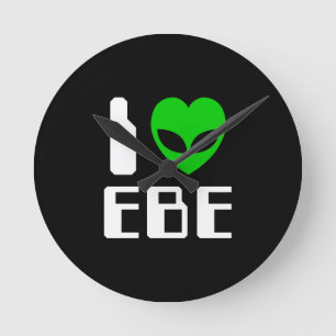 Jag Alien Heart EBE Rund Klocka