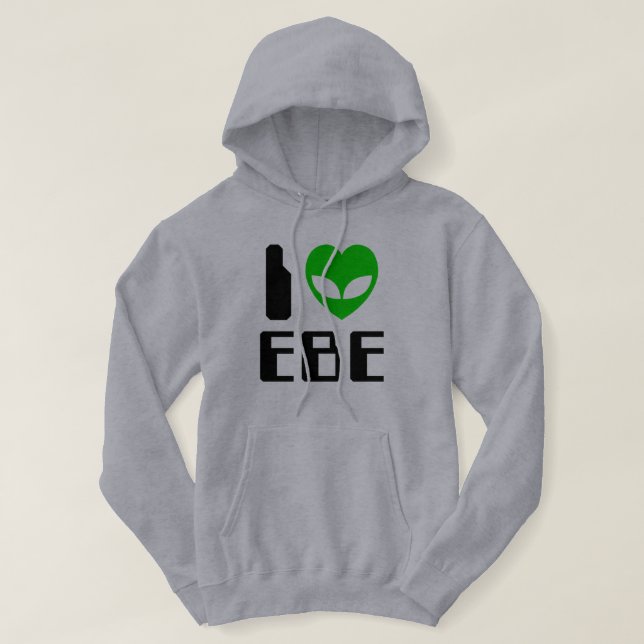 Jag Alien Heart EBE Sweatshirt (Design framsida)