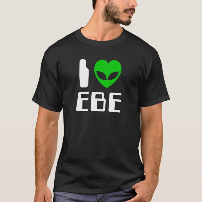 Jag Alien Heart EBE Tee Shirt (Framsida)