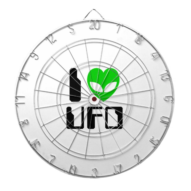 Jag Alien Heart UFO Darttavla (Framsidan)