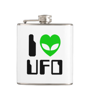 Jag Alien Heart UFO Fickplunta