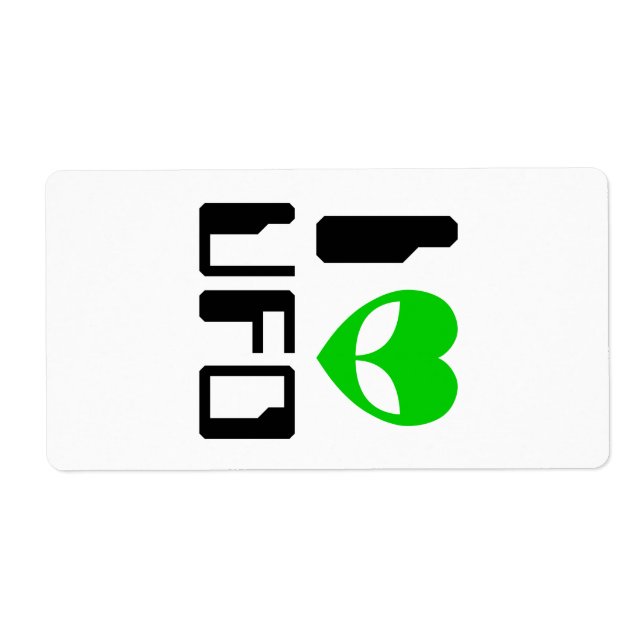 Jag Alien Heart UFO Fraktsedel (Framsidan)