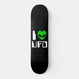 Jag Alien Heart UFO Skateboard Bräda 20 Cm