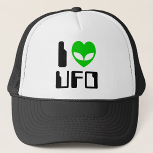 Jag Alien Heart UFO Truckerkeps